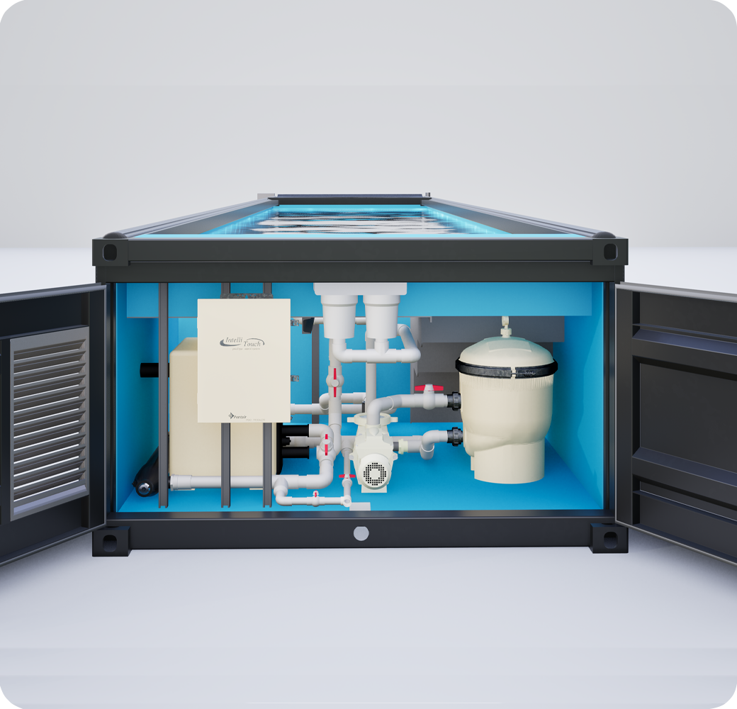 Modular Pool Components Corr Series Modular Pools | Modern Plug & Play Swimming Pools